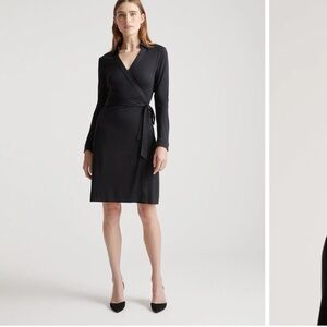 Babaton Aritzia wrap dress size m